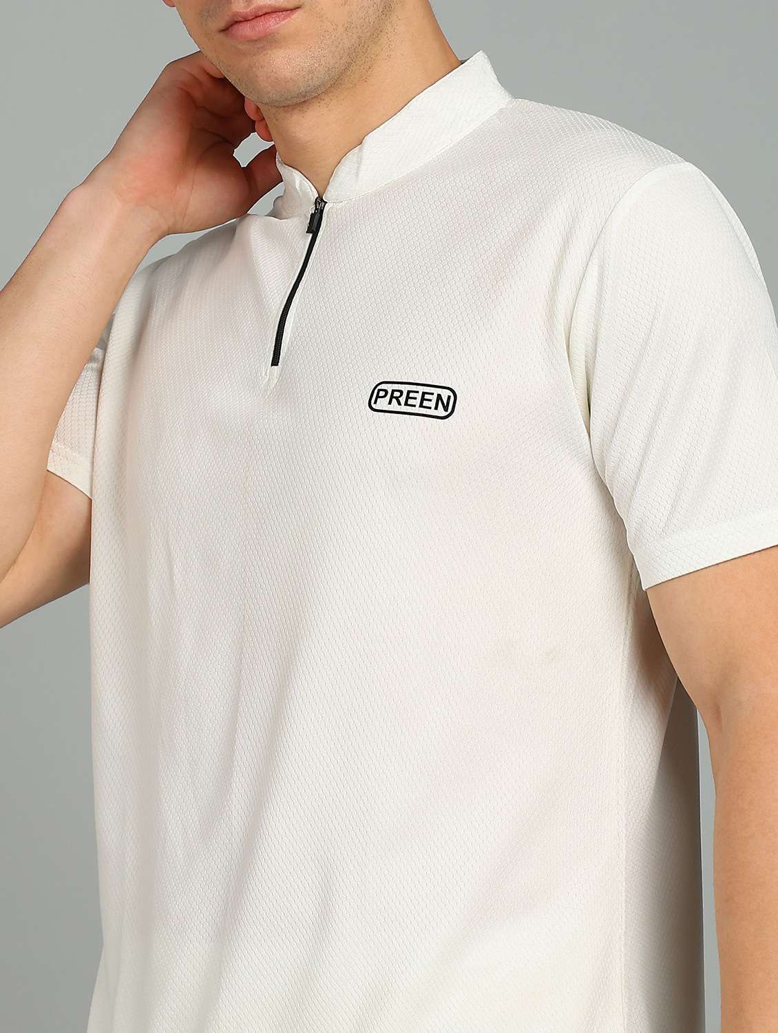 men solid short sleeve full length co-ord set - 22224330 -  Standard Image - 3