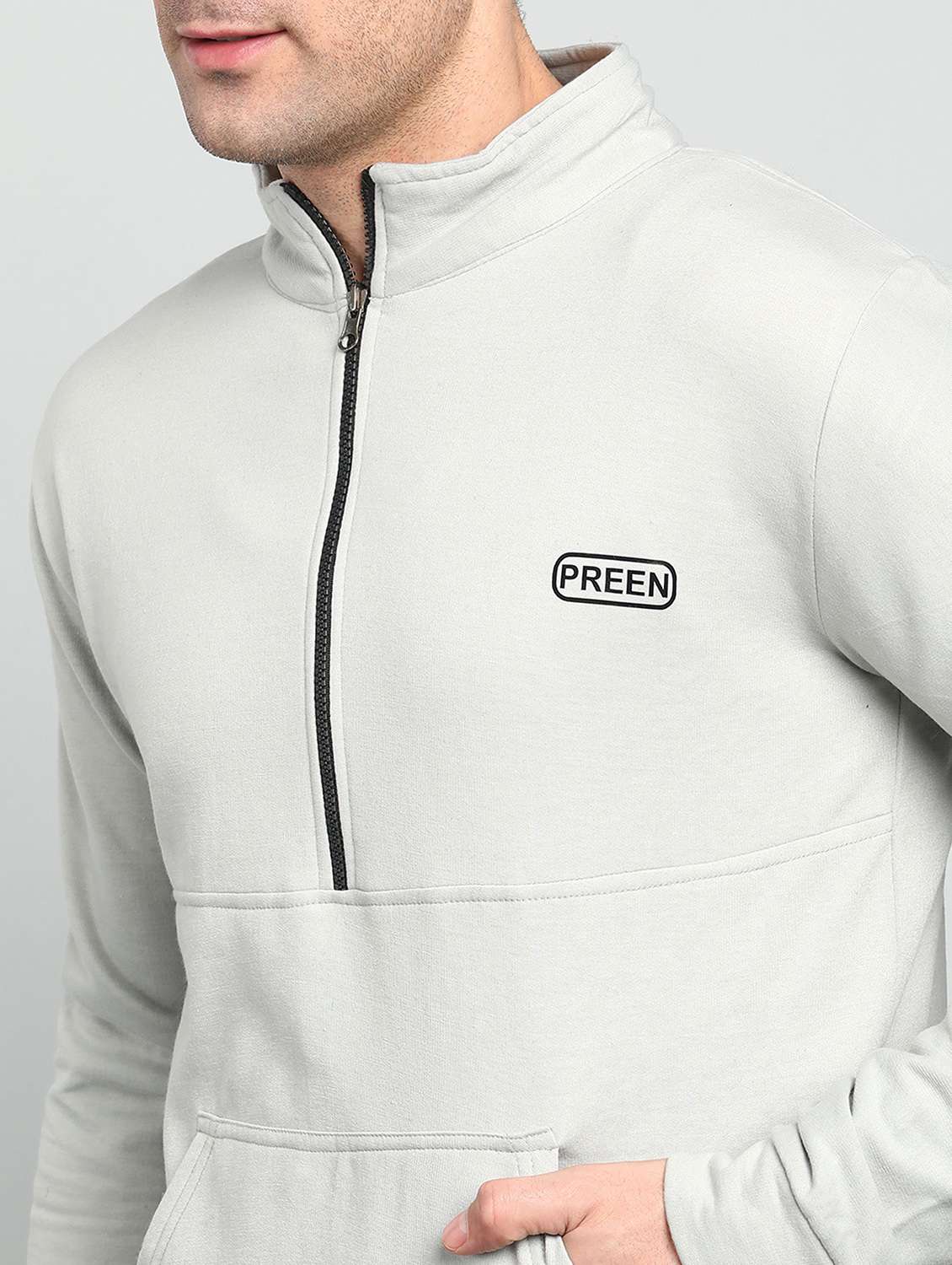 men solid full sleeve full length co-ord set - 22224345 -  Standard Image - 3