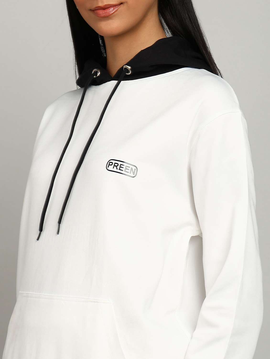 women solid long sleeve active wear co-ord set - 22224362 -  Standard Image - 3