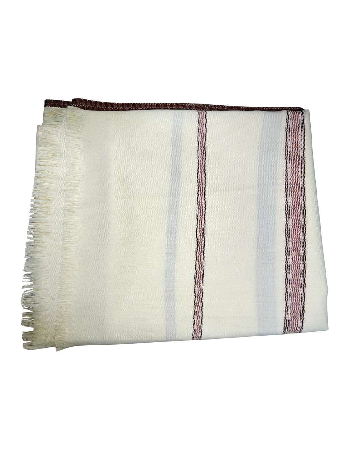 men solid pashmina shawl - 22224413 -  Standard Image - 3