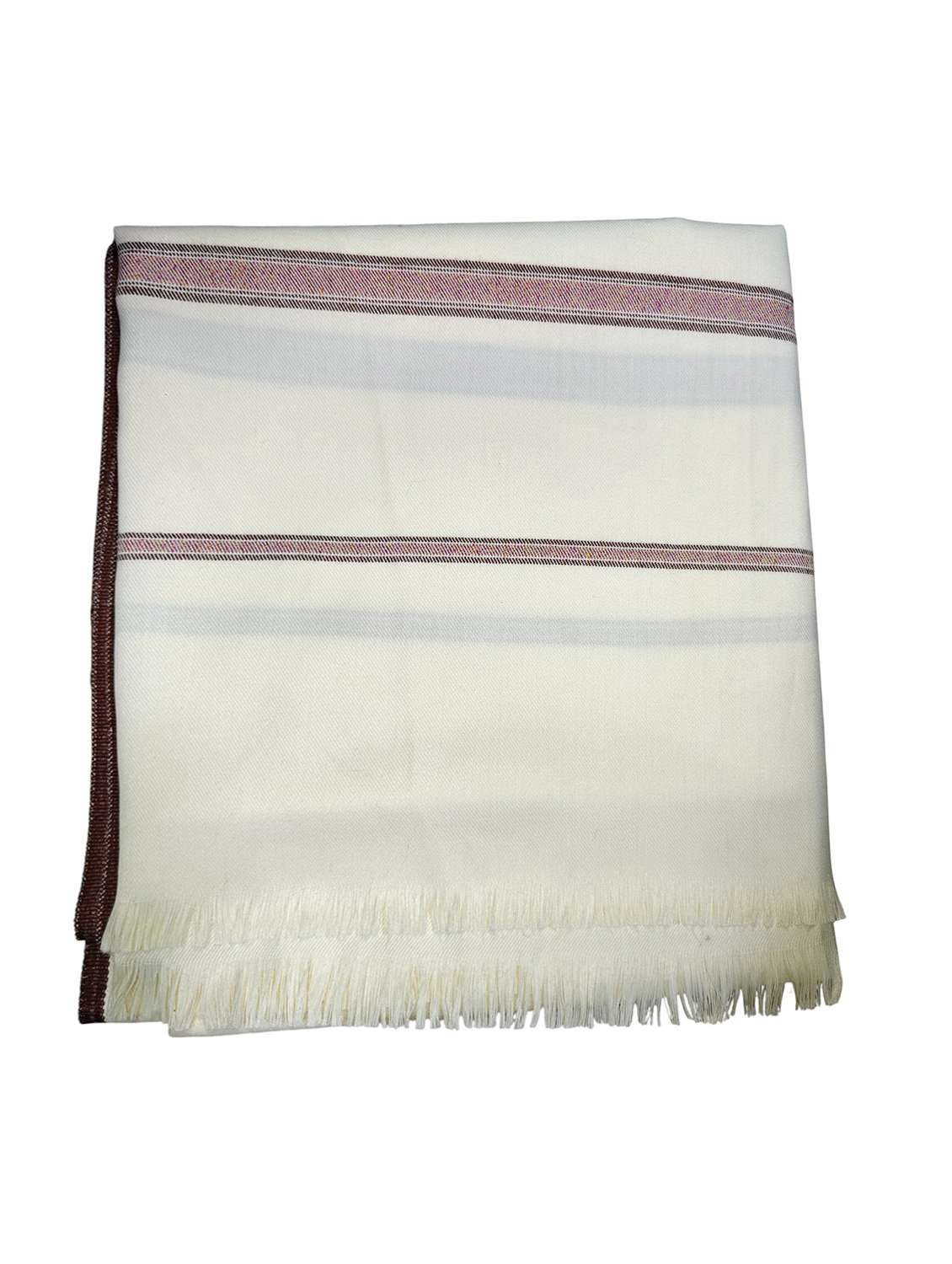 men solid pashmina shawl - 22224435 -  Standard Image - 3