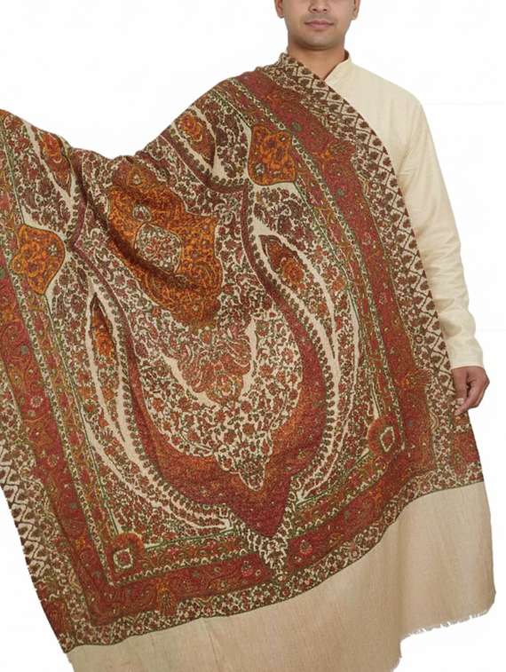 men paisley pashmina shawl