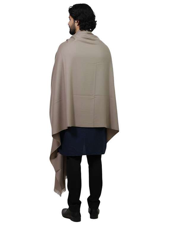 men solid pashmina shawl - 22224463 -  Standard Image - 3