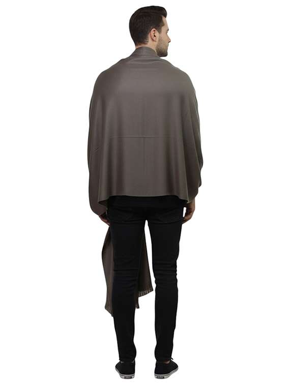 men solid pashmina shawl - 22224471 -  Standard Image - 3