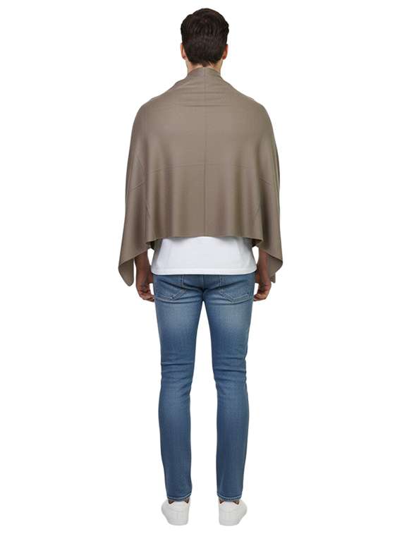 men solid pashmina shawl - 22224491 -  Standard Image - 3