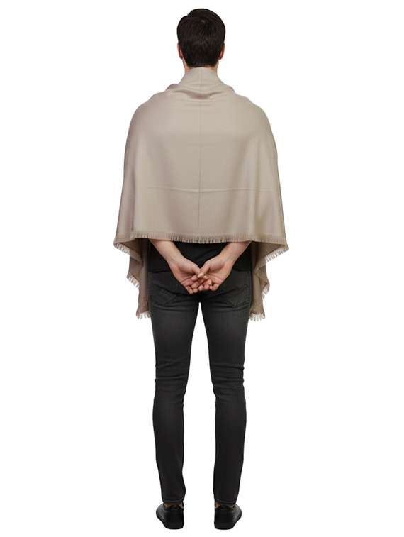 men solid pashmina shawl - 22224509 -  Standard Image - 3