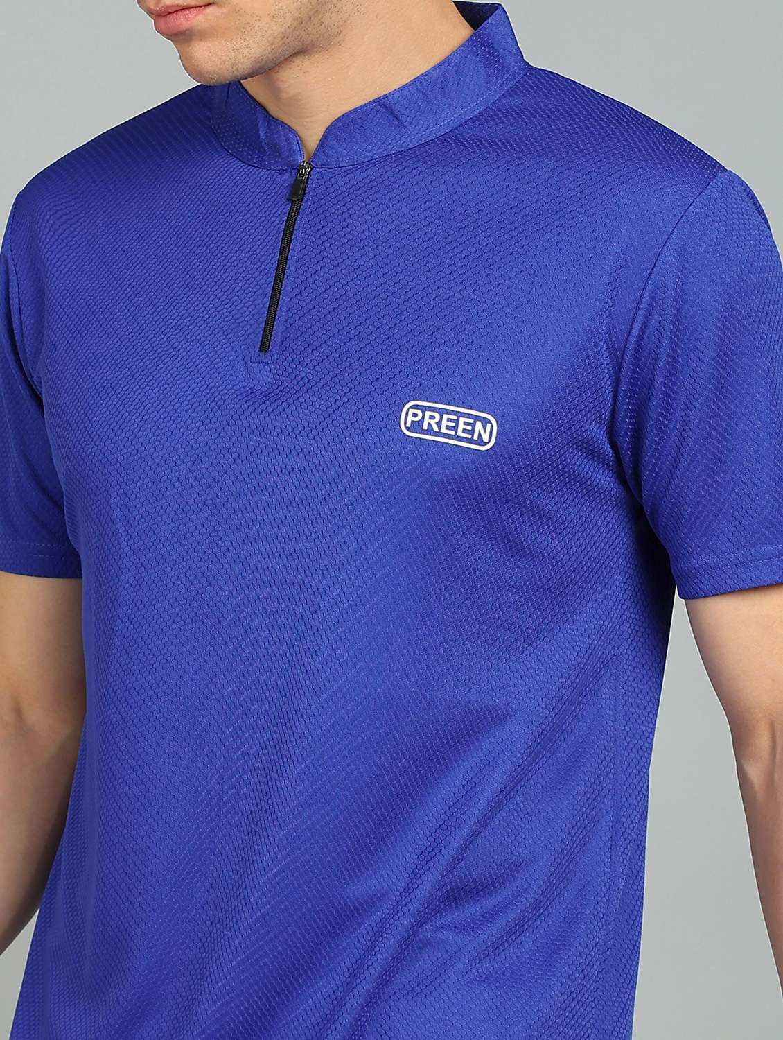 men solid short sleeve full length co-ord set - 22224610 -  Standard Image - 3