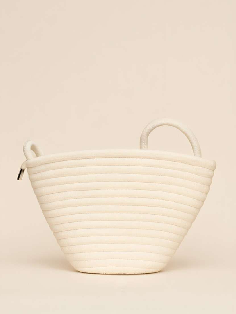 women jute sling bag with zip - 22225212 -  Standard Image - 3