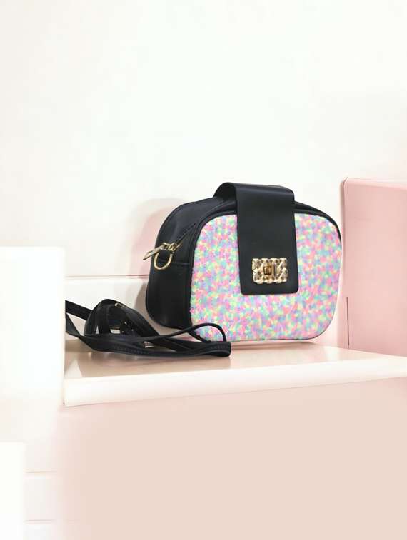 women embellished pu sling bag - 22225258 -  Standard Image - 3