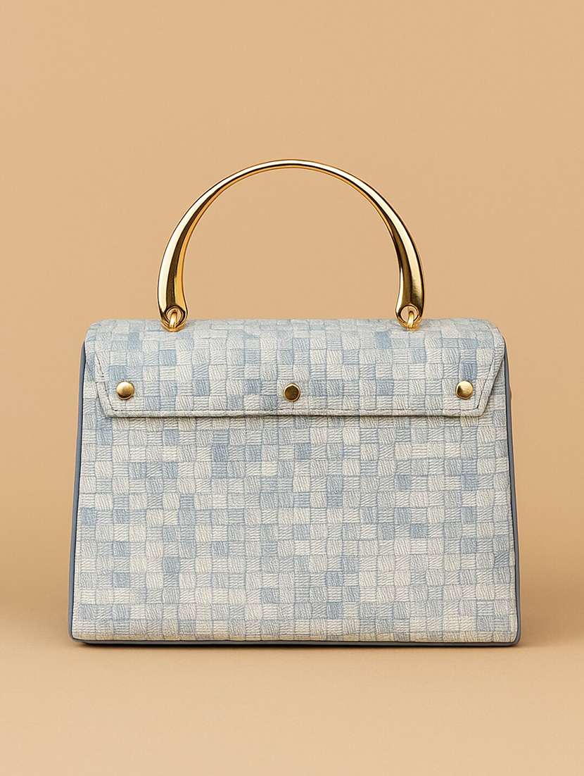 women textured structured pu sling bag - 22225277 -  Standard Image - 3