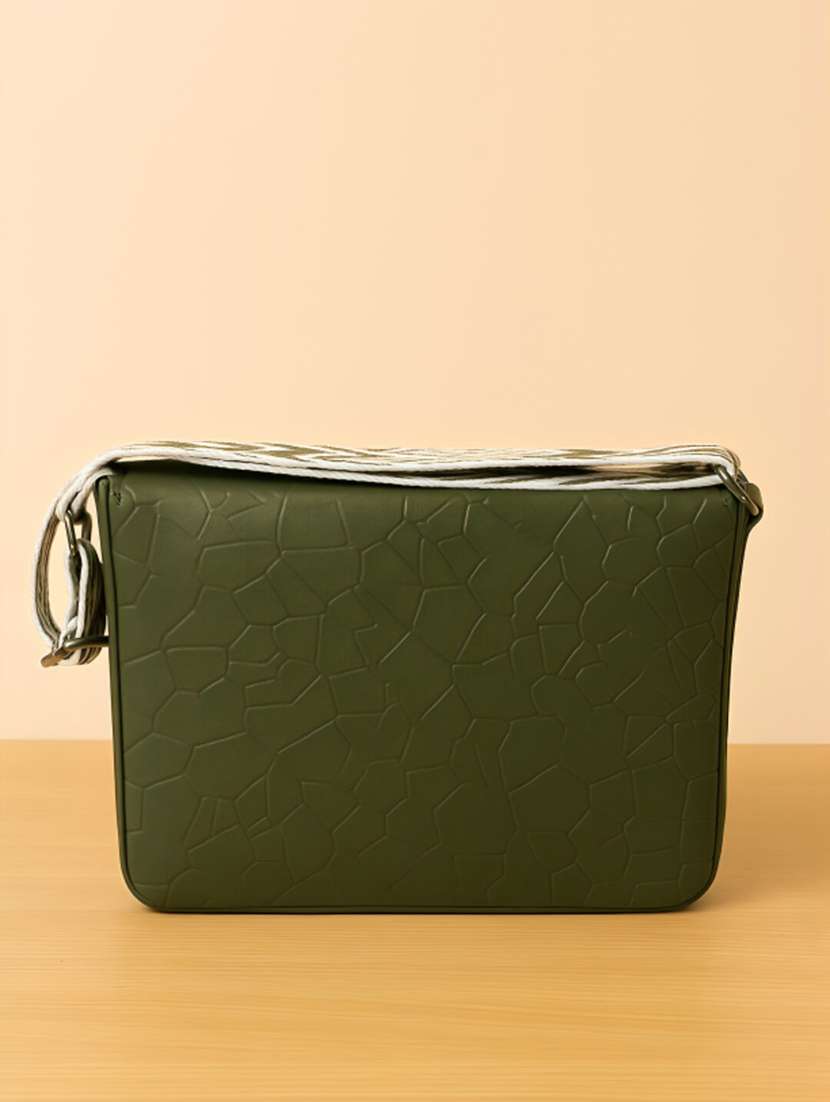 women textured pu sling bag - 22225278 -  Standard Image - 3