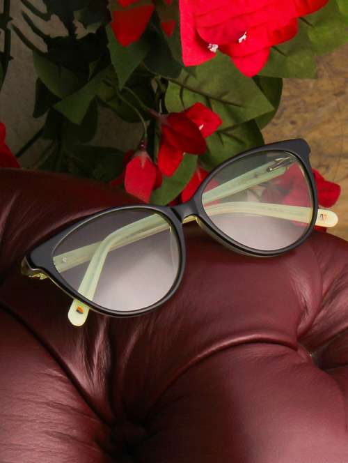 ted smith women full rim cateye sunglasses with uv protected lens. - 22225323 -  Standard Image - 0