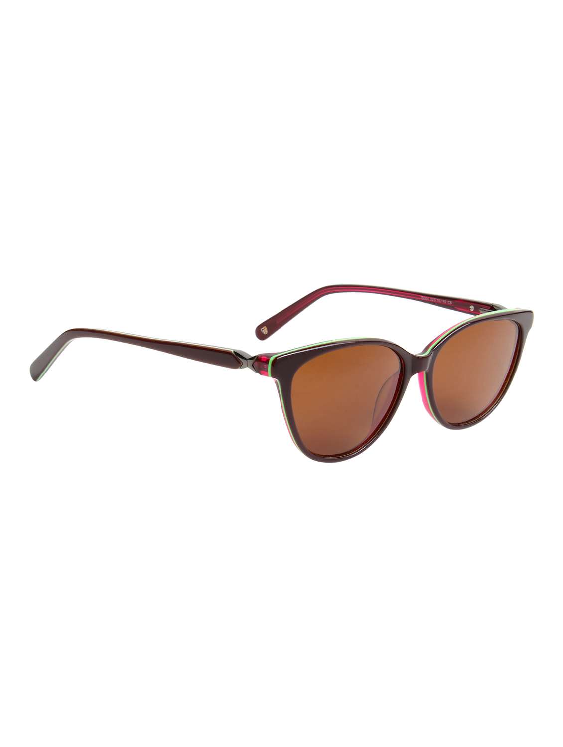 ted smith women full rim cateye sunglasses with polarised lens . - 22225325 -  Standard Image - 3