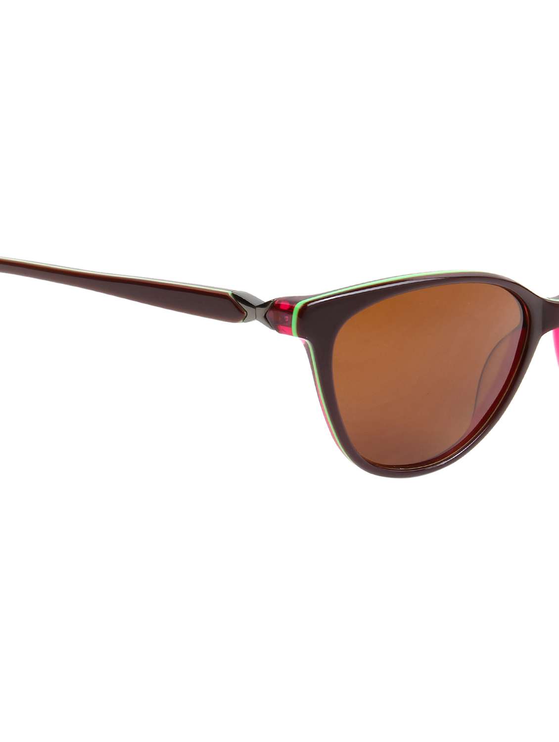 ted smith women full rim cateye sunglasses with polarised lens . - 22225325 -  Standard Image - 5