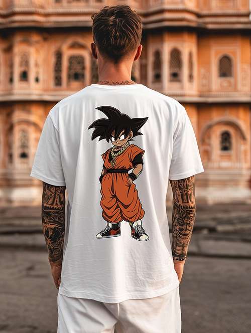 men printed short sleeve oversized t-shirt - 22225330 -  Standard Image - 0