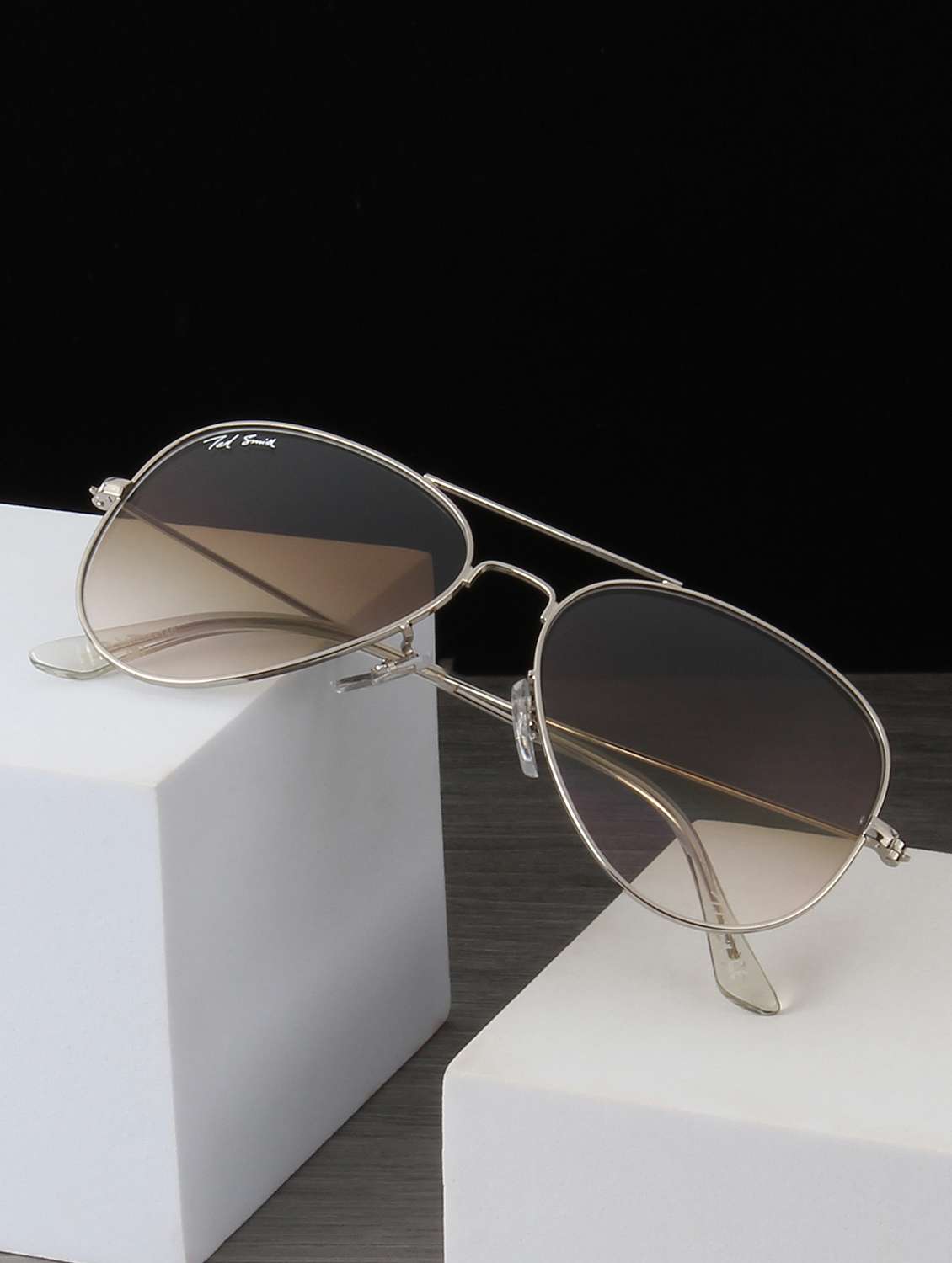 ted smith unisex aviator sunglasses