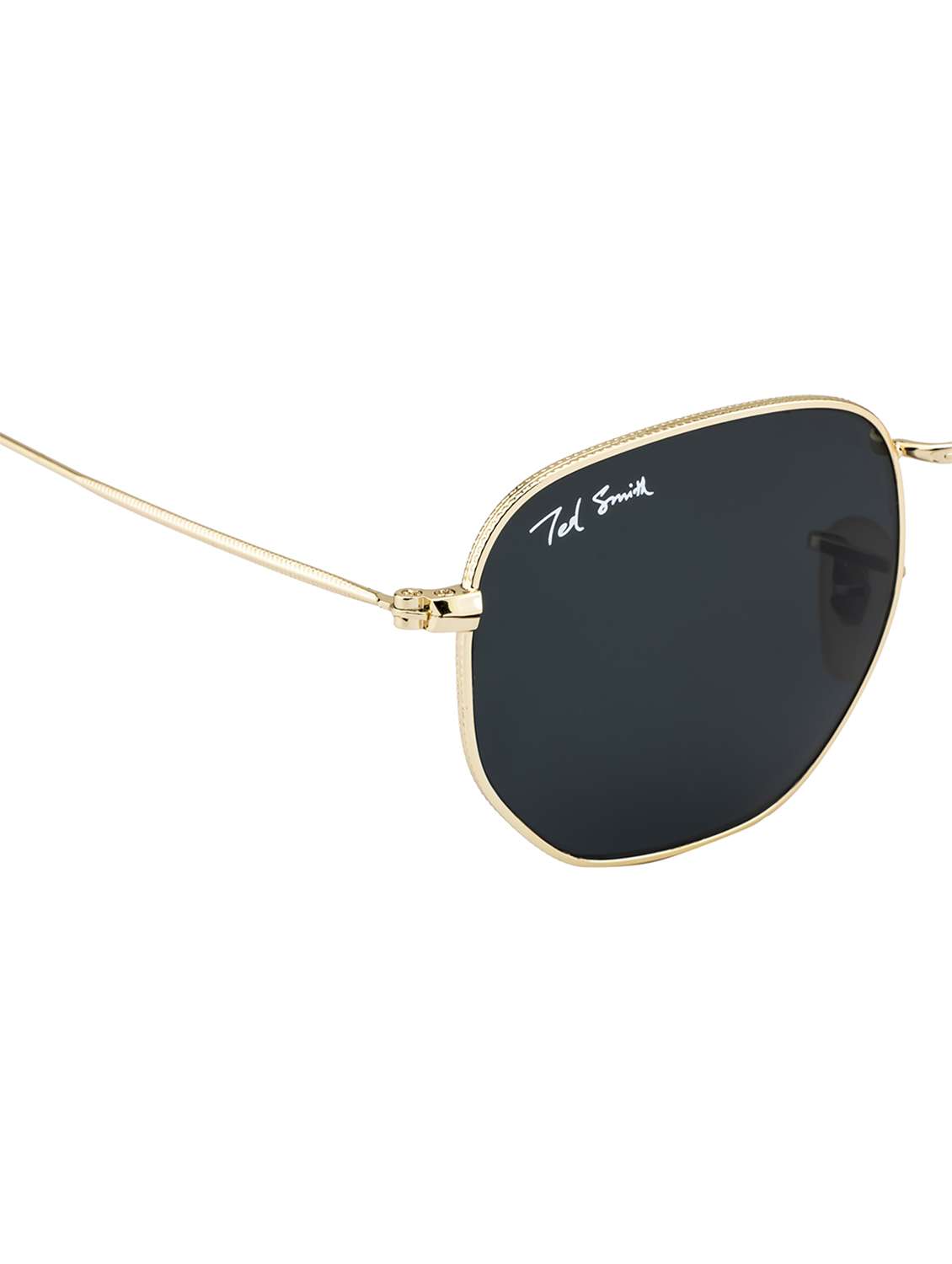 ted smith unisex hexagonal sunglasses - 22225380 -  Standard Image - 5