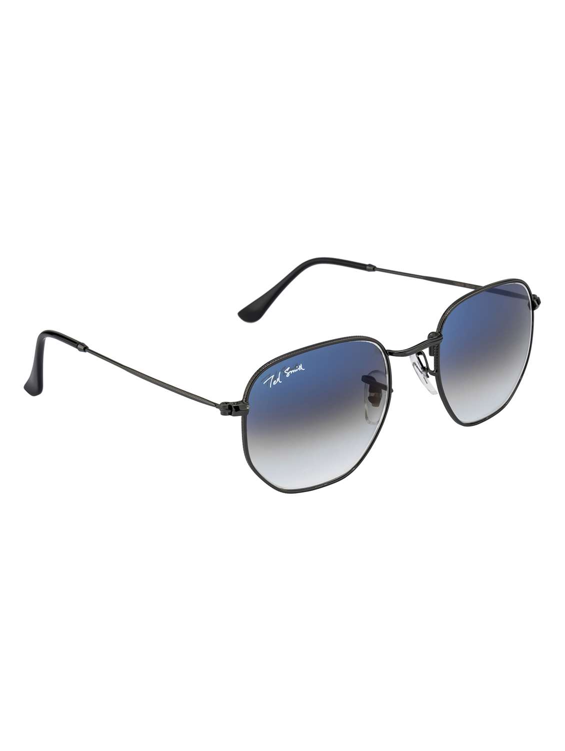 ted smith unisex hexagonal sunglasses - 22225382 -  Standard Image - 3