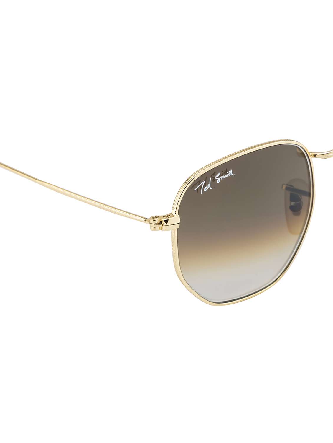 ted smith unisex hexagonal sunglasses - 22225385 -  Standard Image - 5