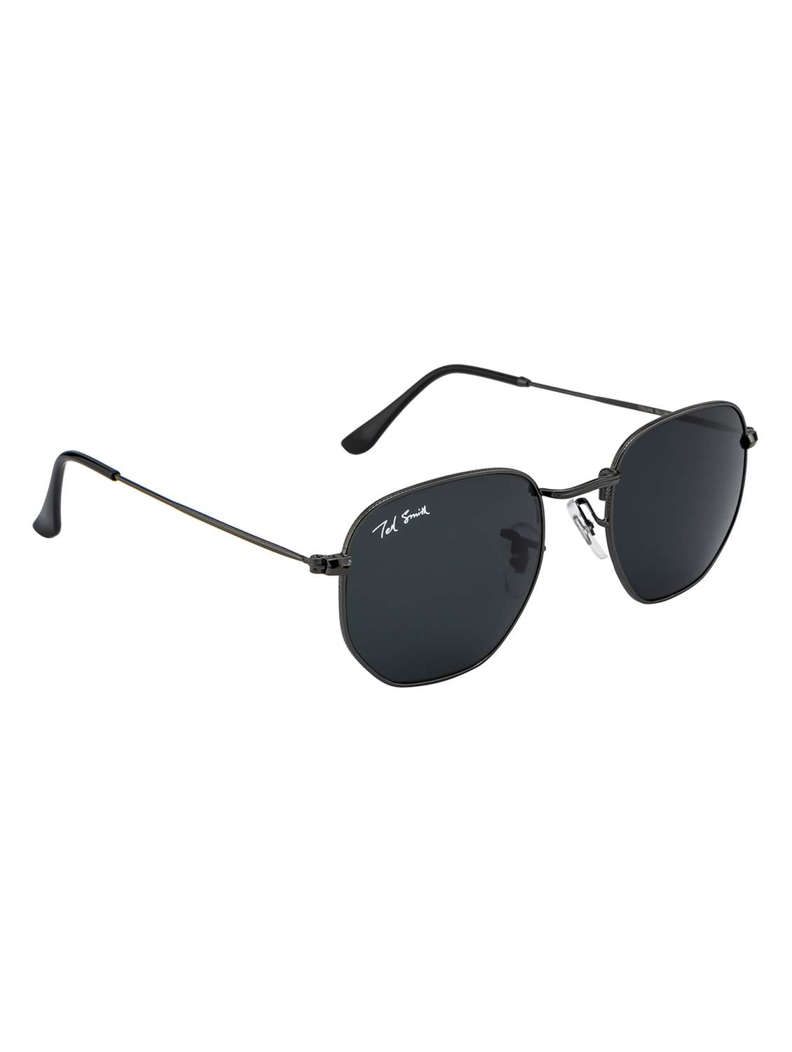 ted smith unisex hexagonal sunglasses - 22225387 -  Standard Image - 3