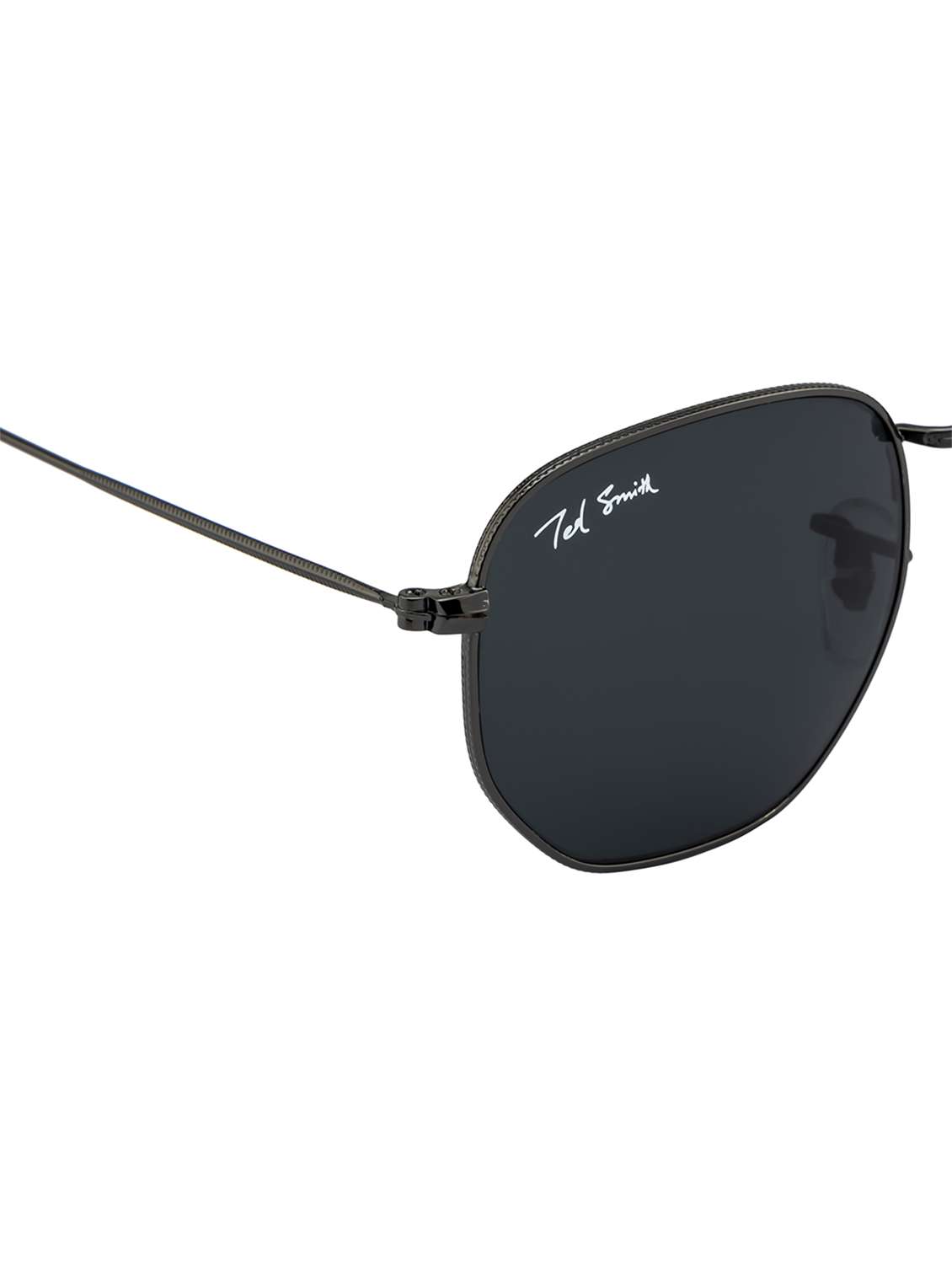 ted smith unisex hexagonal sunglasses - 22225387 -  Standard Image - 5