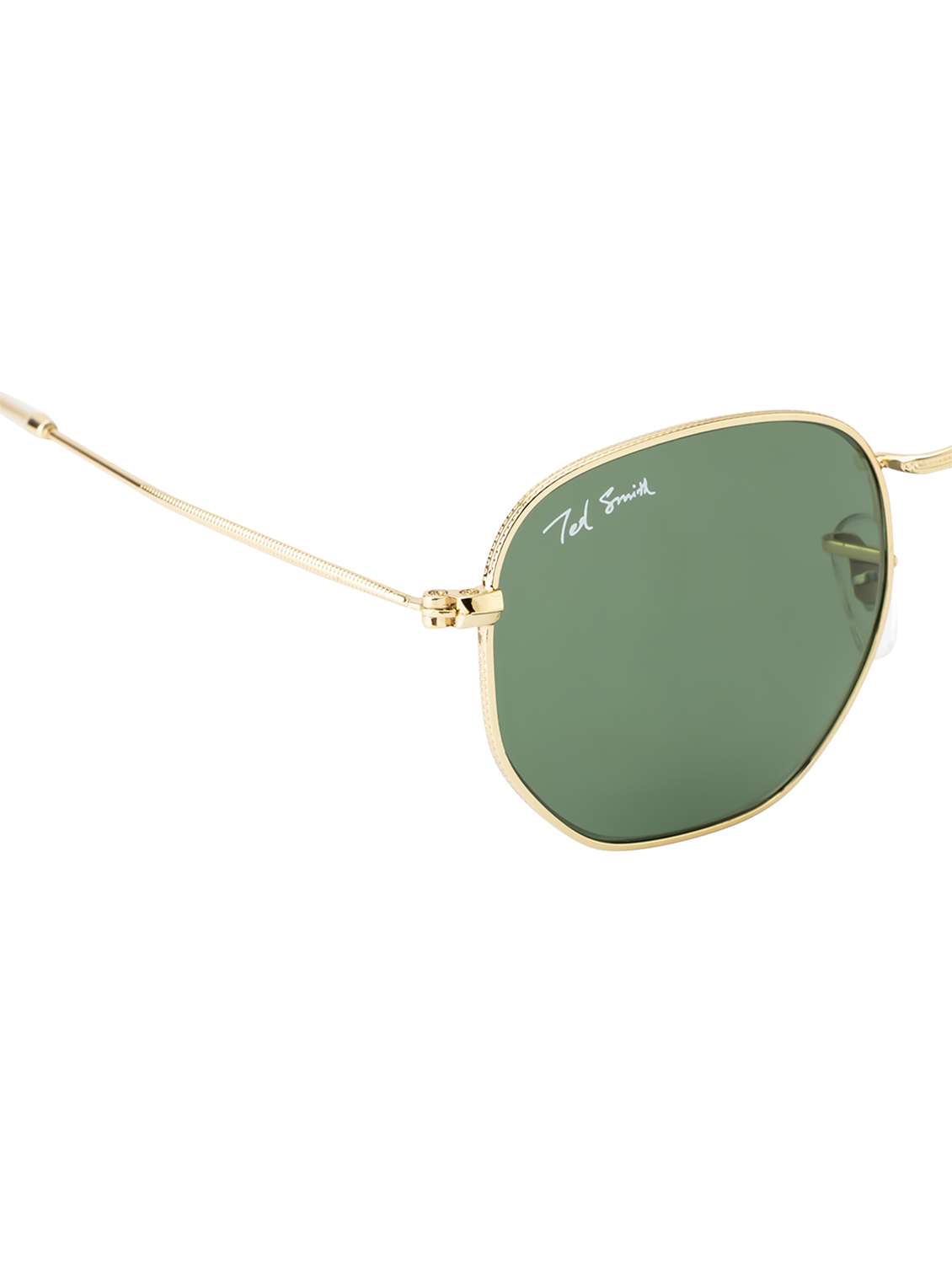 ted smith unisex hexagonal sunglasses - 22225390 -  Standard Image - 5