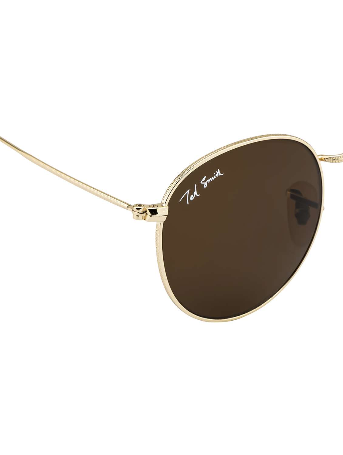ted smith unisex round sunglasses - 22225402 -  Standard Image - 5
