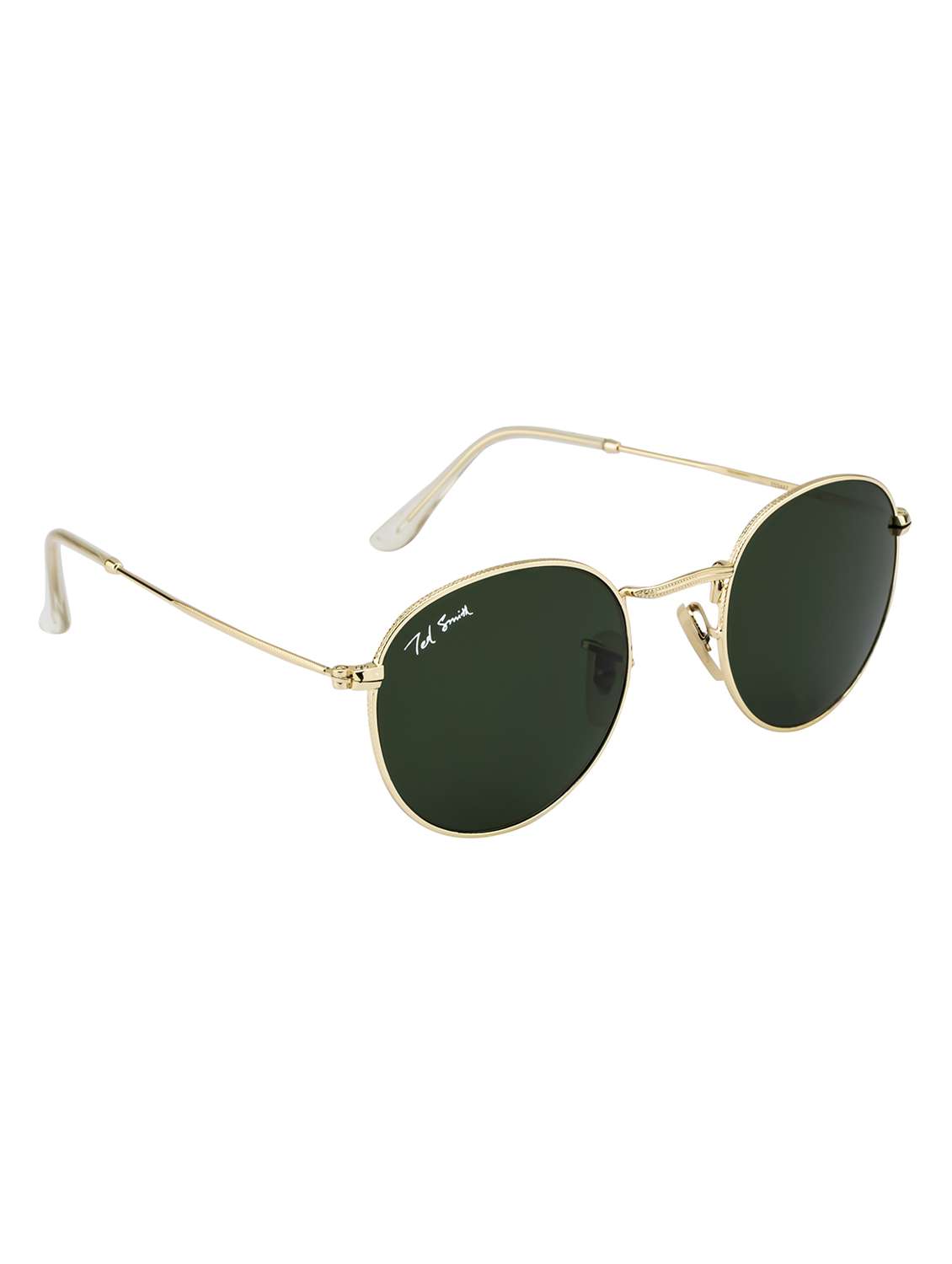 ted smith unisex round sunglasses - 22225403 -  Standard Image - 3