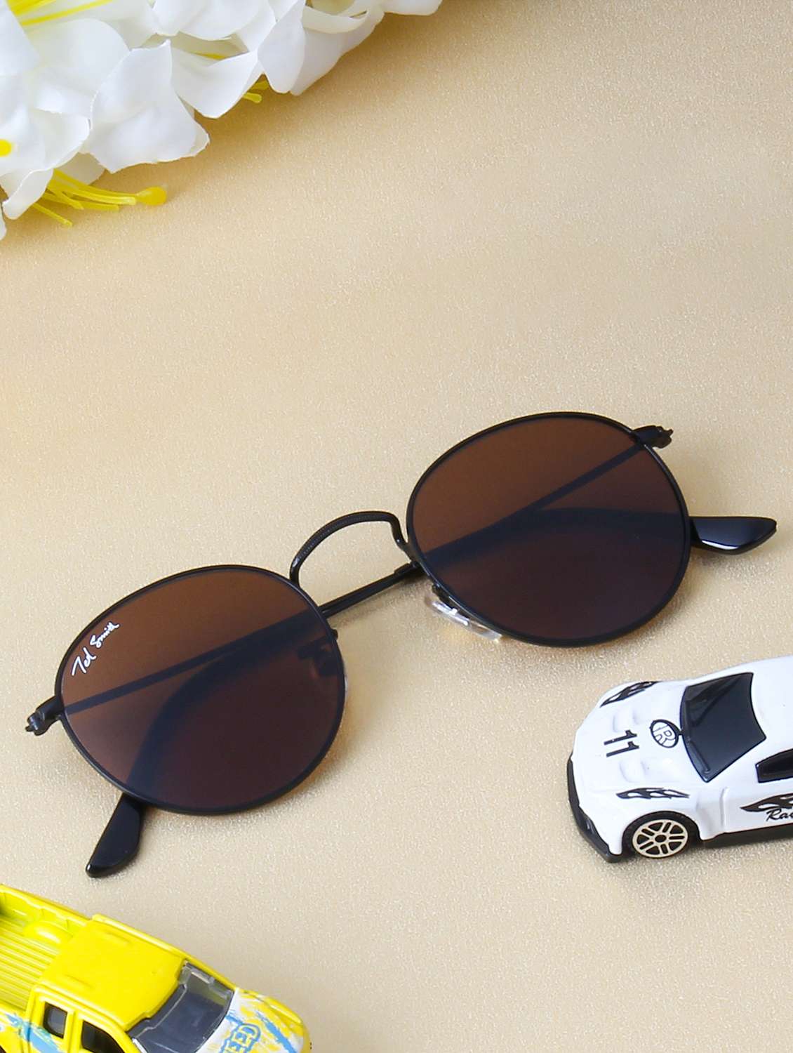 ted smith unisex round sunglasses - 22225405 -  Zoom Image - 0