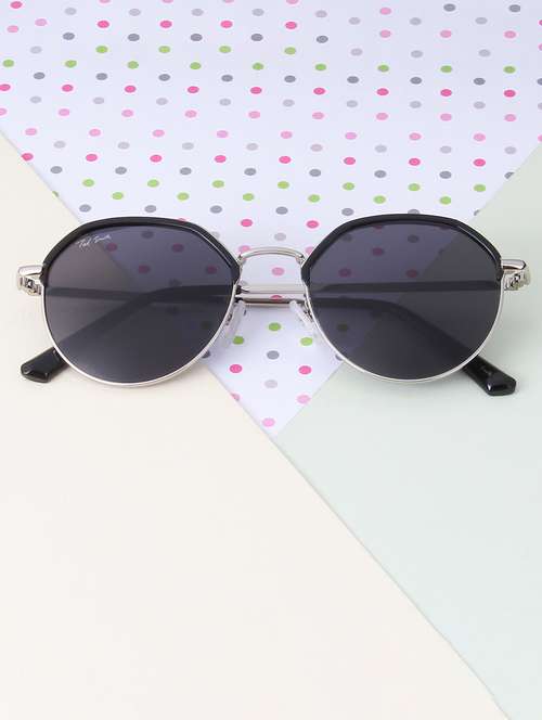 ted smith unisex full rim round sunglasses with polarised lens . - 22225409 -  Standard Image - 0