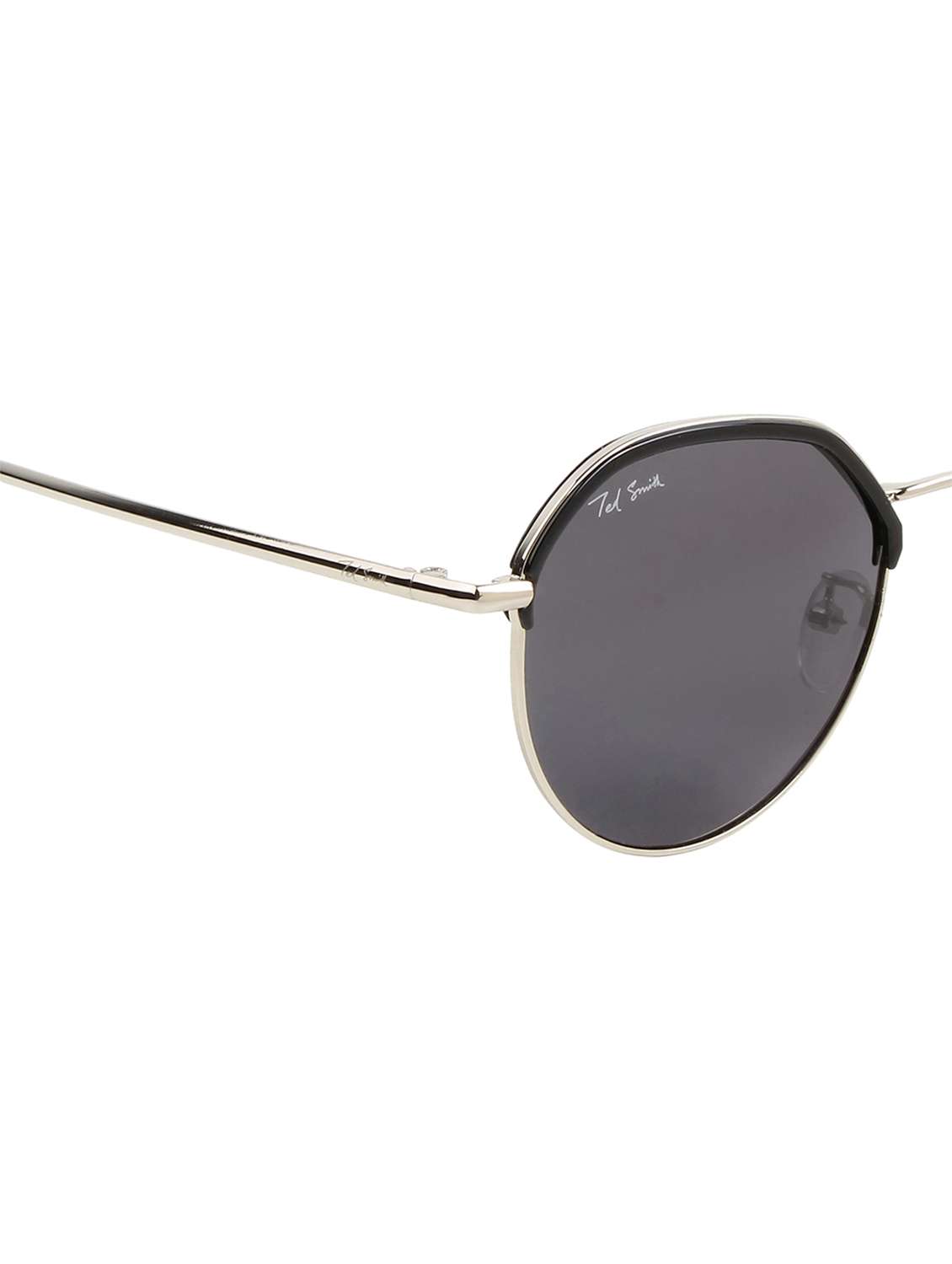 ted smith unisex full rim round sunglasses with polarised lens . - 22225409 -  Standard Image - 3