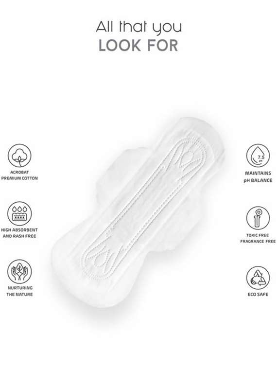 soft & rash free sanitary pads for women|xl- ped - 22225411 -  Standard Image - 3