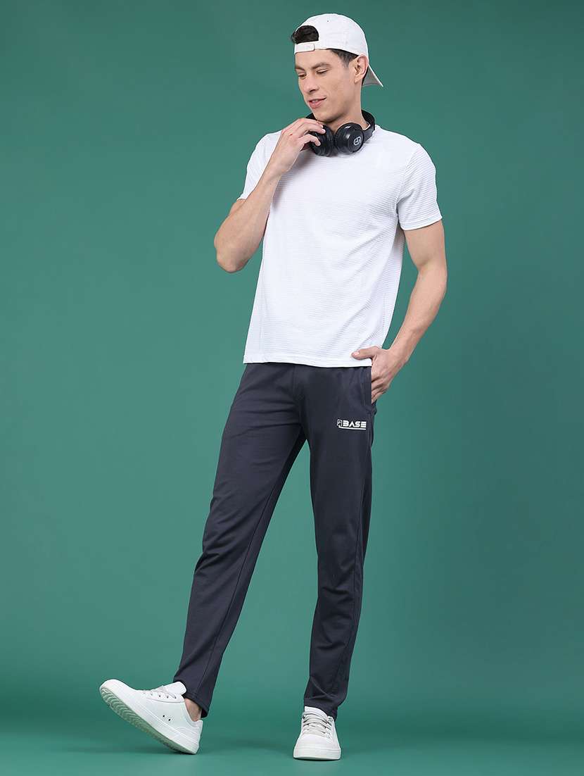 men self design short sleeve slim fit t-shirt - 22226104 -  Standard Image - 3