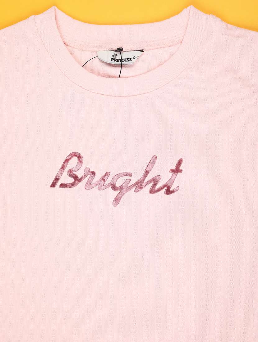 boys pink cotton blend t-shirt - 22226270 -  Standard Image - 3