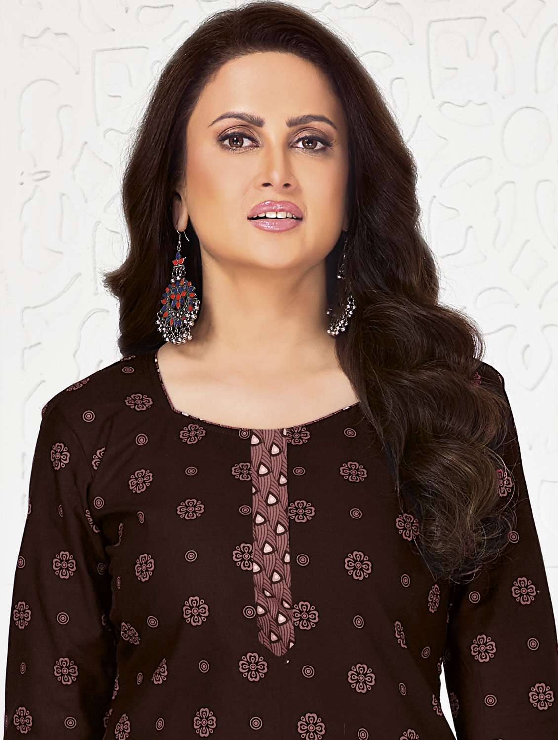 women printed unstitched salwar suit set - 22226369 -  Standard Image - 3