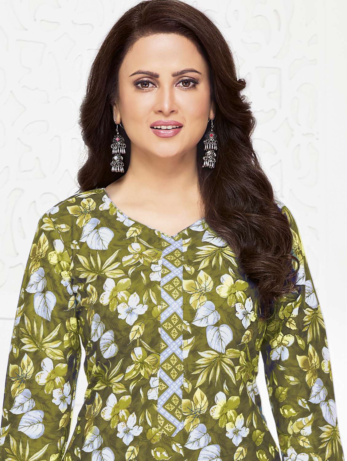 women floral printed unstitched salwar suit set - 22226374 -  Standard Image - 3