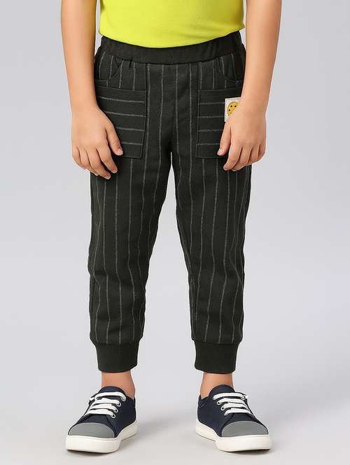 boys striped mid rise jogger - 22226450 -  Standard Image - 0