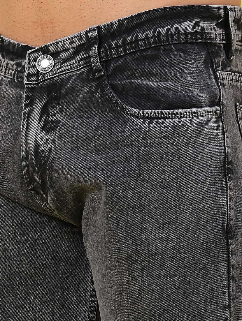 Men Plain Mid Rise Ankle Length Jeans - 22226757 -  Standard Image - 5