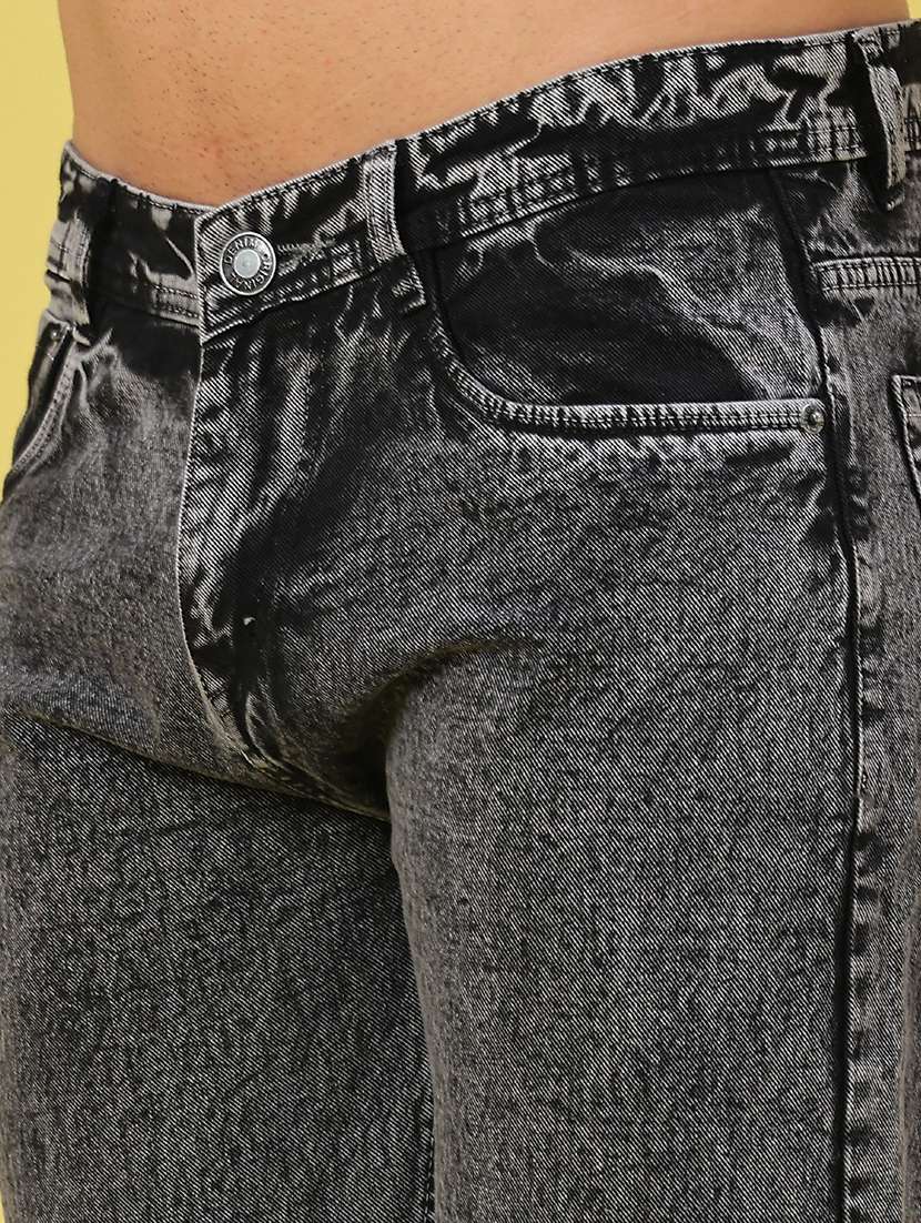 Men Plain Mid Rise Ankle Length Jeans - 22226765 -  Standard Image - 5