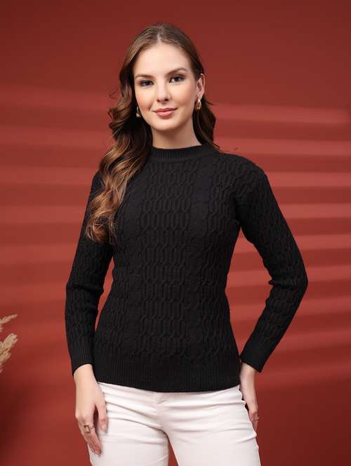 women self desigend long sleeve pullover - 22226824 -  Standard Image - 0