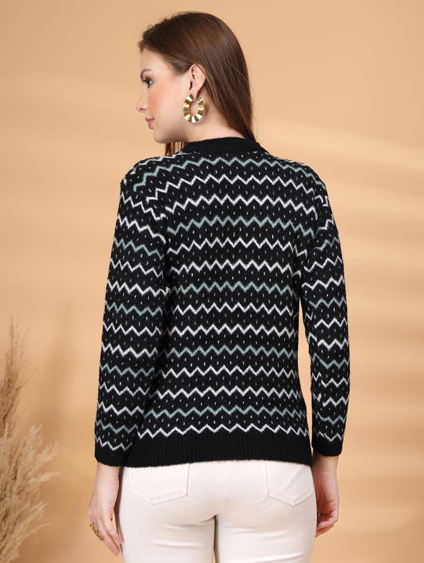 women self desigend long sleeve pullover - 22226833 -  Standard Image - 3