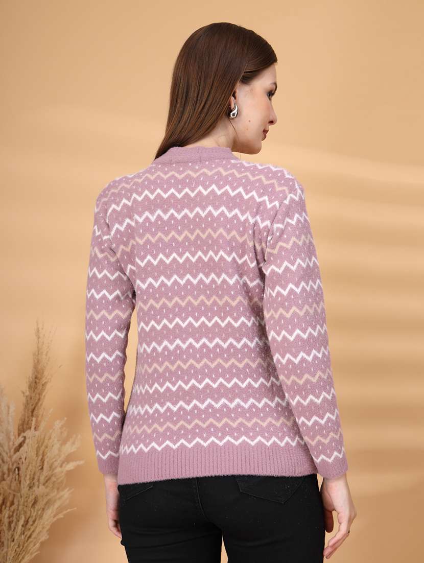 women self desigend long sleeve pullover - 22226836 -  Standard Image - 3