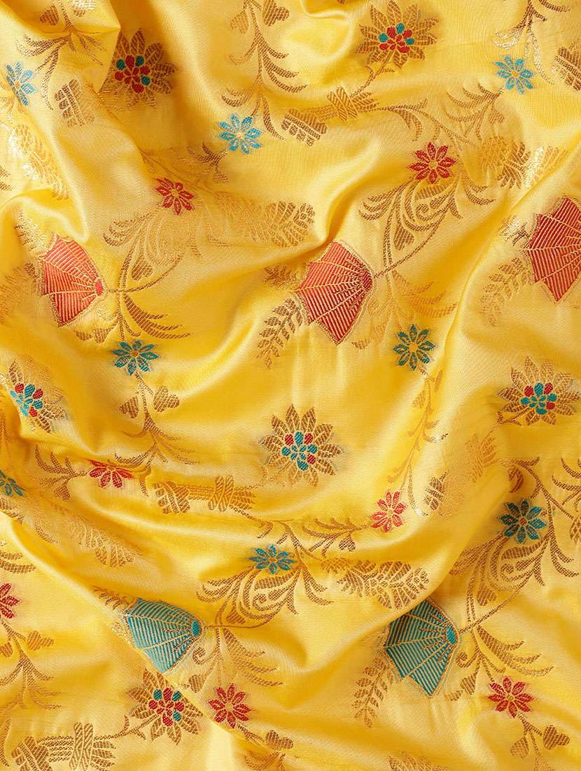 women self design banarasi saree with blouse - 22227031 -  Standard Image - 3