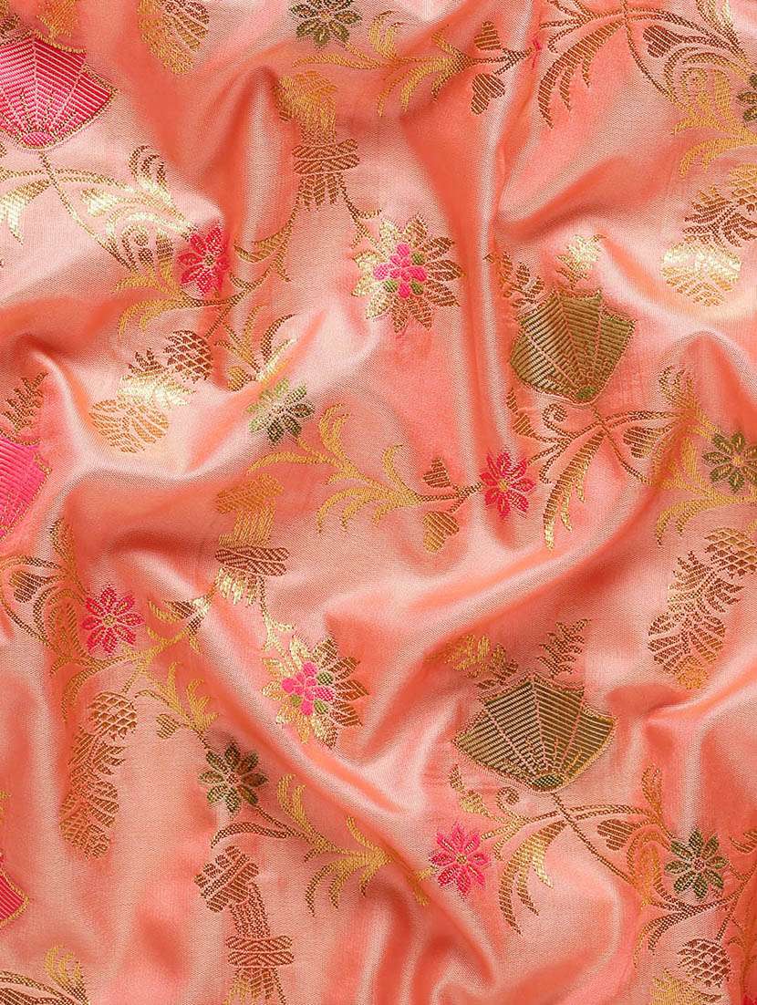 women self design banarasi saree with blouse - 22227032 -  Standard Image - 3