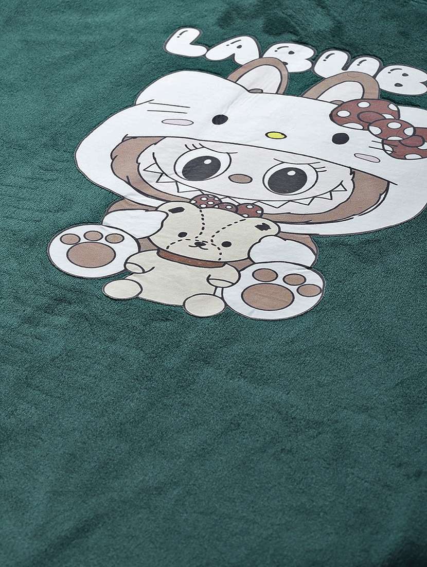 women printed long sleeve hooded sweatshirt - 22227128 -  Standard Image - 5