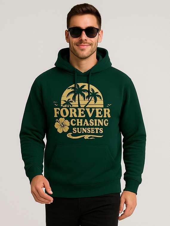 men front print long sleeve regualr fit sweatshirt