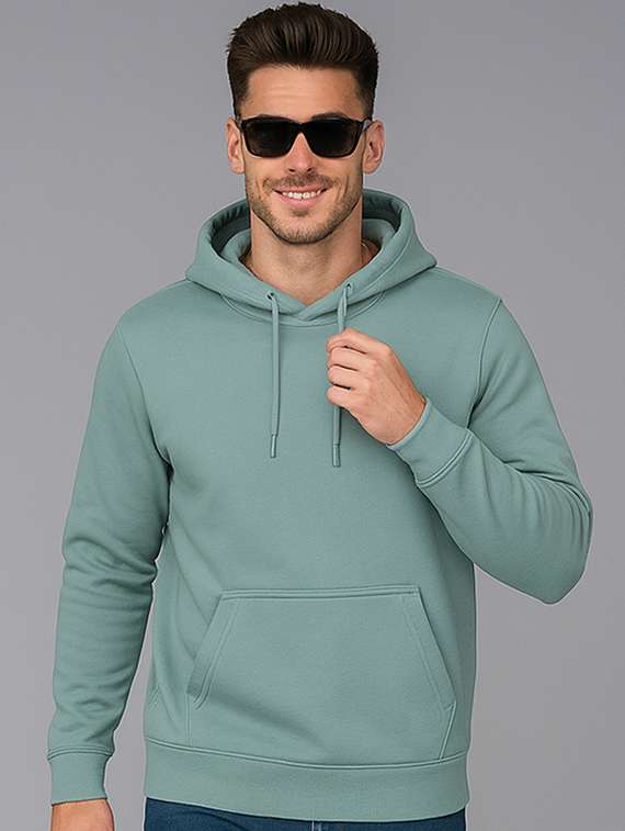men solid long sleeve regular fit sweatshirt