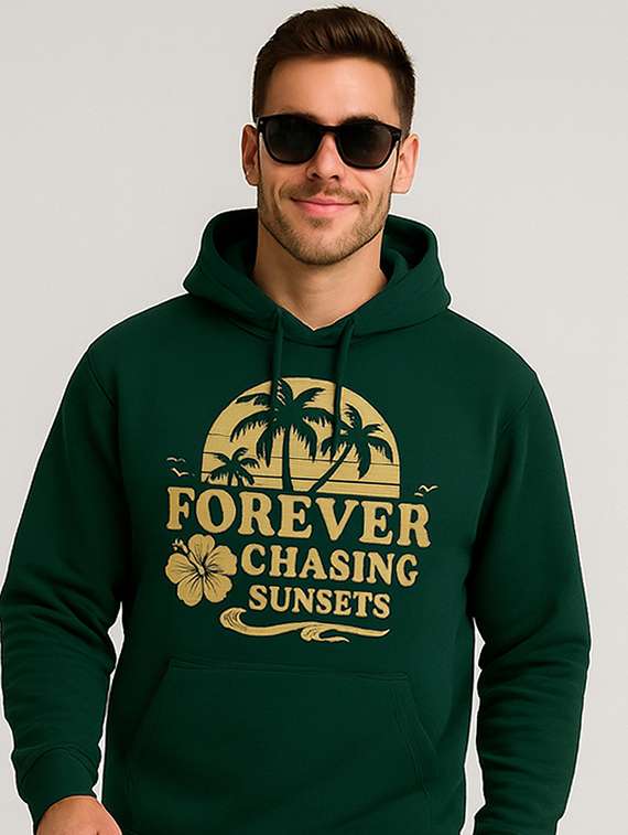 men front print long sleeve regualr fit sweatshirt