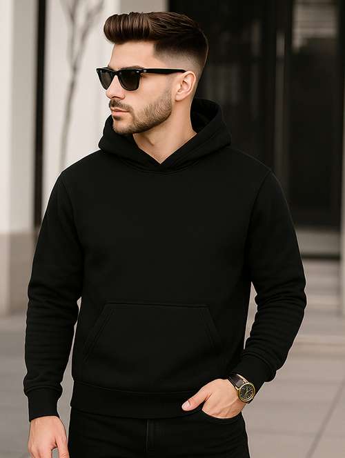 men solid long sleeve regular fit sweatshirt - 22227240 -  Standard Image - 0