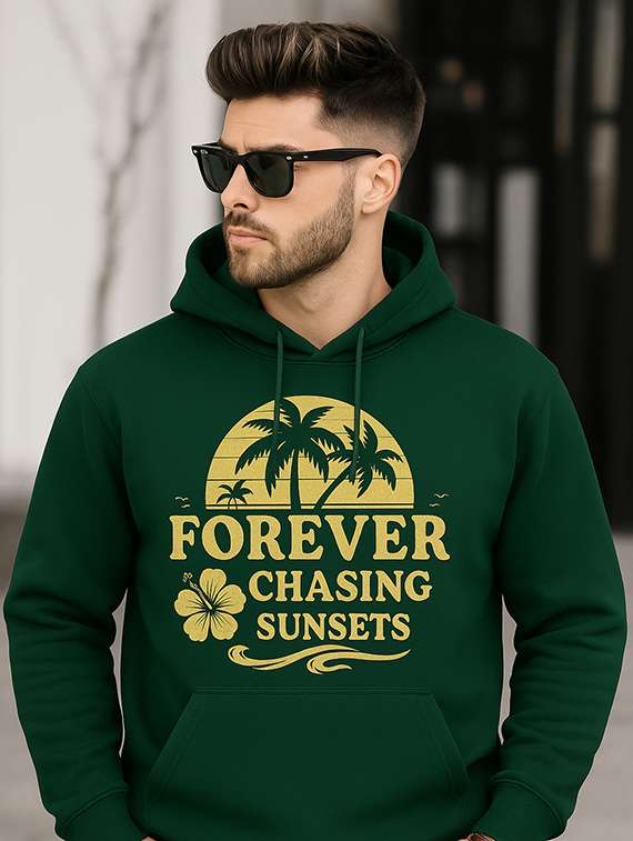 men front print long sleeve regualr fit sweatshirt